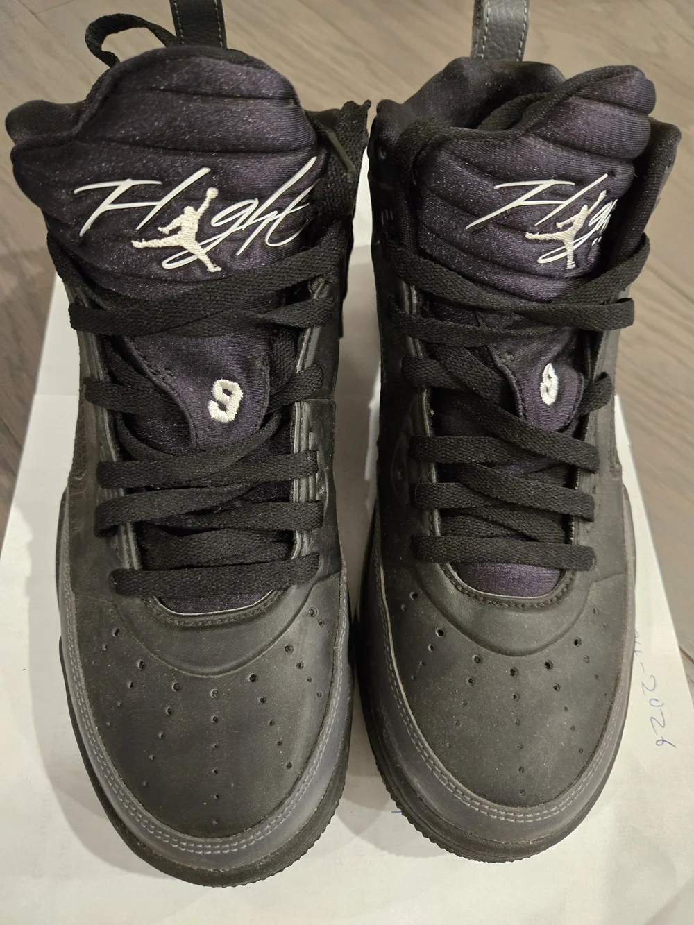 Jordan Flight High-Top Sneakers in Black